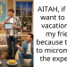 AITAH, if I don’t want to go on vacation with my friends because they try to micromanage the expenses?