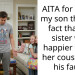 AITA for telling my son that the fact that his sister was happier to see her cousin was his fault?