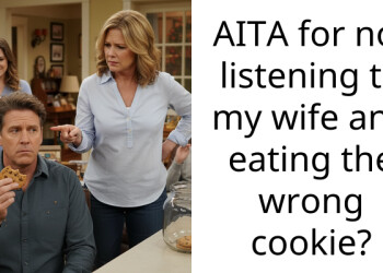 AITA for not listening to my wife and eating the wrong cookie?