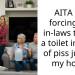AITA for forcing my in-laws to use a toilet instead of p**s jugs in my home
