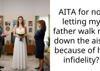 AITA for not letting my father walk me down the aisle because of his in***elity?