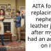 AITA for not replacing my nephew’s leather jacket after my dog had an accident on it?