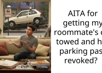 AITA for getting my roommate’s car towed and her parking pa*s revoked?