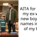 AITA for calling my ex-wife’s new boyfriend names in front of my kids?