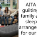 AITA for guilting my family about sleeping arrangements for our trip ?
