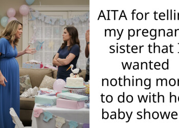 AITA for telling my pregnant sister that I wanted nothing more to do with her baby shower?