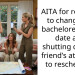 AITA for refusing to change my bachelorette trip date and shutting down a friend’s attempts to reschedule?