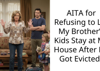 AITA for Refusing to Let My Brother’s Kids Stay at My House After He Got Evicted?