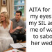 AITA for rolling my eyes when my SIL accused me of wanting to sabotage her wedding?