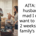 AITA: my husband is mad I don’t want to spend 2 weeks at his family’s house
