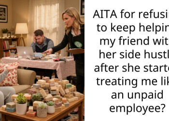 AITA for refusing to keep helping my friend with her side hustle after she started treating me like an unpaid employee?