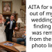 AITA for walking out of my dad’s wedding after finding out I was removed from the family photo lineup?