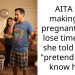AITA for making my pregnant sister lose time after she told me to “pretend i didnt know her”?