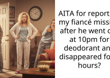 AITA for reporting my fiancé missing after he went out at 10pm for deodorant and disappeared for 7 hours?
