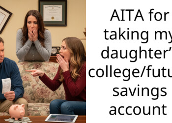 AITA for taking my daughter’s college/future savings account