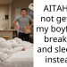 AITAH for not getting my boyfriend breakfast and sleeping instead?
