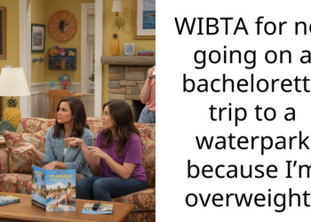 WIBTA for not going on a bachelorette trip to a waterpark because I’m overweight?