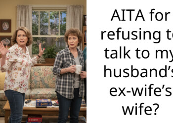 AITA for refusing to talk to my husband’s ex-wife’s wife?