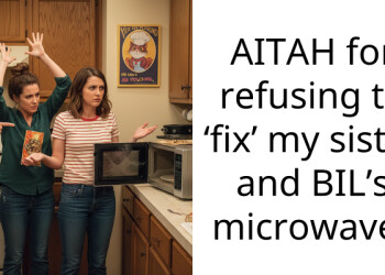 AITAH for refusing to ‘fix’ my sister and BIL’s microwave?