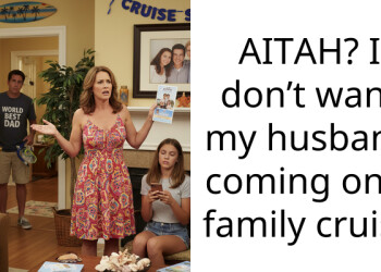 AITAH? I don’t want my husband coming on a family cruise