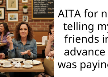 AITA for not telling my friends in advance I was paying?