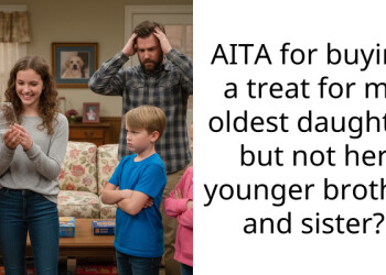 AITA for buying a treat for my oldest daughter but not her younger brother and sister?