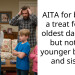 AITA for buying a treat for my oldest daughter but not her younger brother and sister?