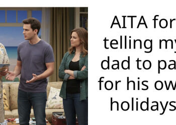 AITA for telling my dad to pay for his own holidays