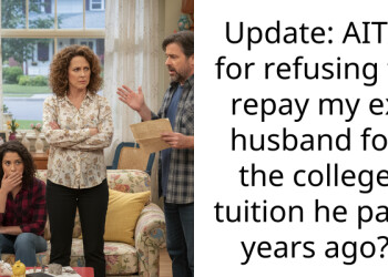 Update: AITA for refusing to repay my ex husband for the college tuition he paid years ago?