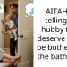AITAH for telling the hubby that I deserve not to be bothered in the bathroom.