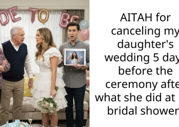 AITAH for canceling my daughter’s wedding 5 days before the ceremony after what she did at her bridal shower?
