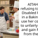 AITAH for refusing to Let My Disabled Partner in a Baking Cla*s use her condition to unfairly use me and gain Favours from the Chef.