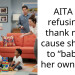 AITA for refusing to thank my sil cause she had to “babysit” her own kids?