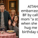 AITAH for embarra*sing my BF by calling his mom “a stranger” when she tried to hug me at his birthday dinner?