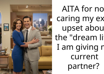 AITA for not caring my ex is upset about the “dream life” I am giving my current partner?