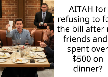 AITAH for refusing to foot the bill after my friends and I spent over $500 on dinner?