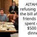 AITAH for refusing to foot the bill after my friends and I spent over $500 on dinner?