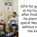 AITA for going off at my husband after finding out he planned to spend New Year’s without me and the kids?