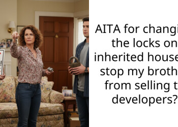 AITA for changing the locks on inherited house to stop my brother from selling to developers?