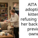 Woman Adopts Kitten From Shelter Only To Be Contacted By Previous Owner