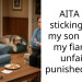 AITA for sticking with my son when my fiancee unfairly punished him?