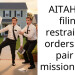 AITAH for filing restraining orders on a pair of missionaries?