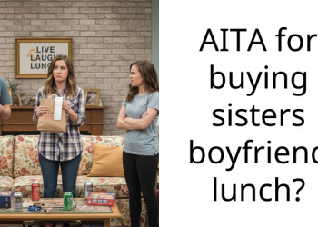 AITA for buying sisters boyfriend lunch?