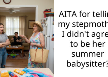 AITA for telling my stepmother I didn’t agree to be her summer babysitter?