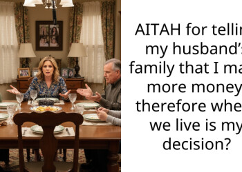 AITAH for telling my husband’s family that I make more money, therefore where we live is my decision?