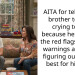 AITA for telling my brother to stop crying to me because he ignored the red flags and my warnings and start figuring out what’s best for his kids?