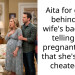 Aita for going behind my wife’s back and telling her pregnant sister that she’s being cheated on