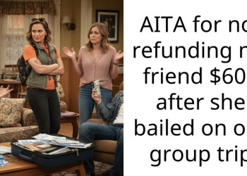 AITA for not refunding my friend $600 after she bailed on our group trip