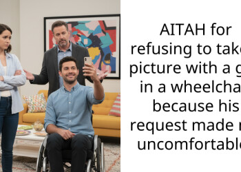 AITAH for refusing to take a picture with a guy in a wheelchair because his request made me uncomfortable?