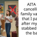 AITA for cancelling a family vacation that I paid for after my niece s**bbed me in the back.